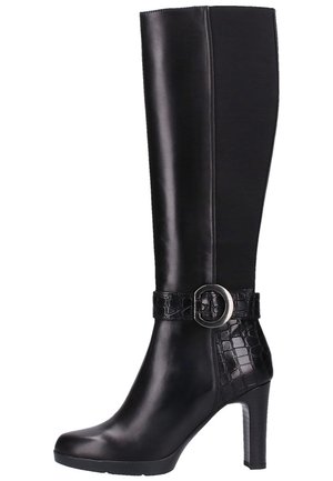 Bottines à talons hauts - black