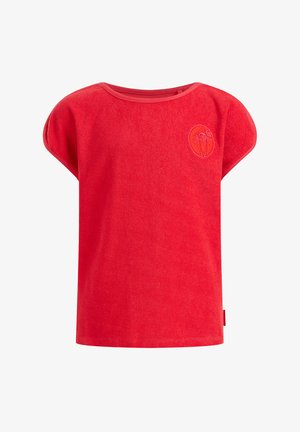 MET STRUCTUUR - Print T-shirt - red