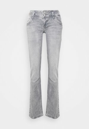 Jeans straight leg - grey denim