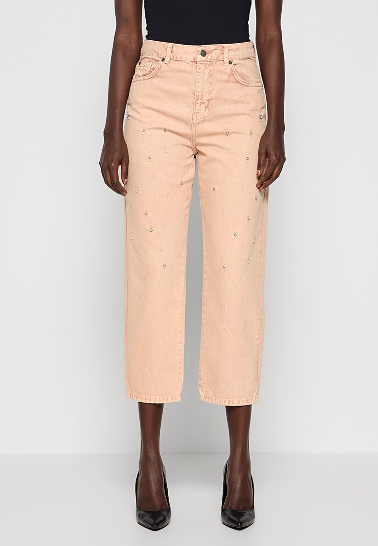 Twinset ACTITUDE Straight leg jeans abrikoos Twinset ACTITUDE Straight leg jeans abrikoos