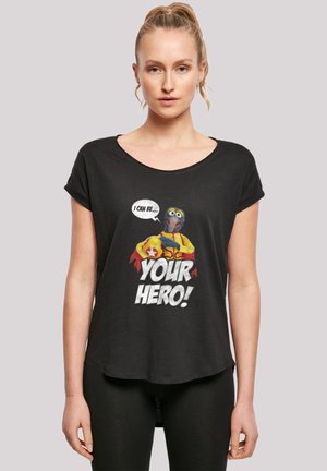 DISNEY DIE MUPPETS GONZO I CAN BE YOUR HERO - Print T-shirt - black