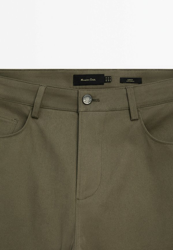 SLIM FIT  - Trousers - khaki4
