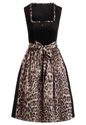 Apart, DIRNDL MIT SCHÜRZE - Dirndl - schwarz-multicolor