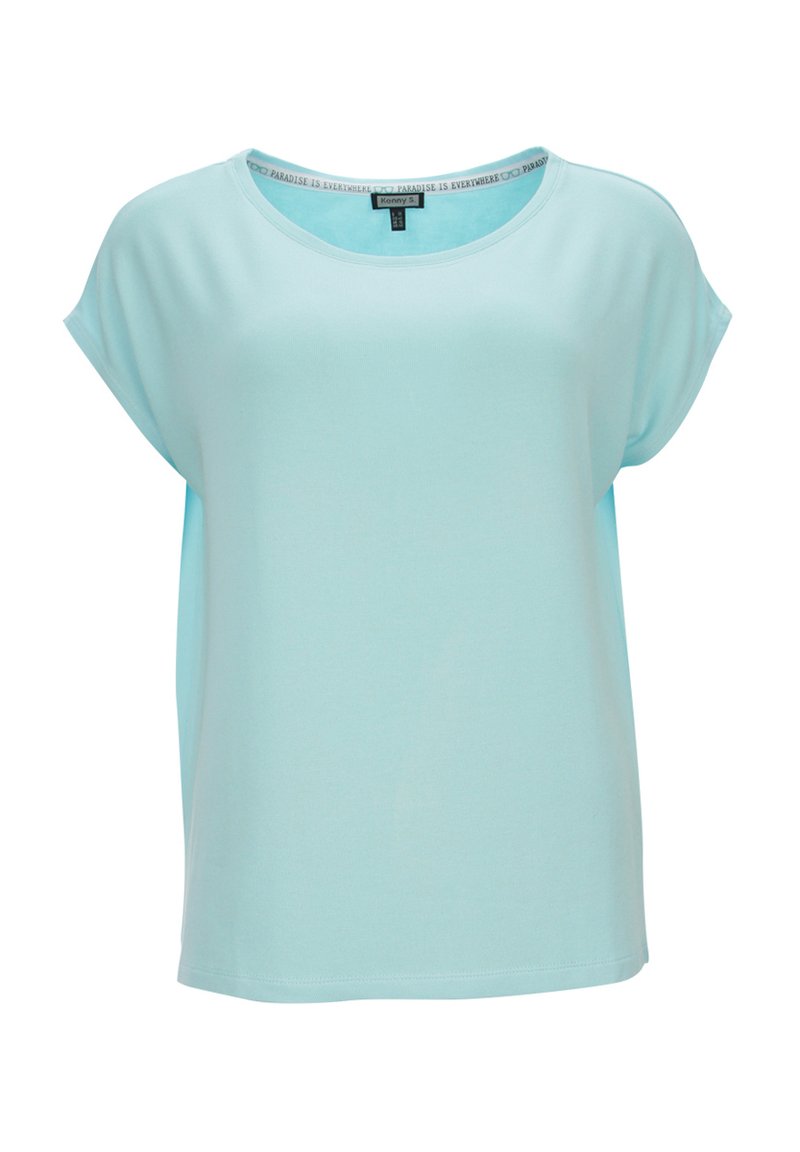 Kenny S. KURZARM Tshirt basic beach/celeste Zalando.it