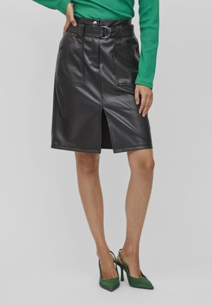 A-line skirt - black