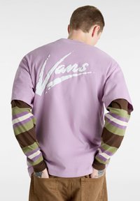 Vans BRUSH SCRIPT LOOSE FIT - T-Shirt print - lavender mist