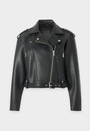 ONLY, ONLSOFT BIKER  - Giacca in similpelle - black