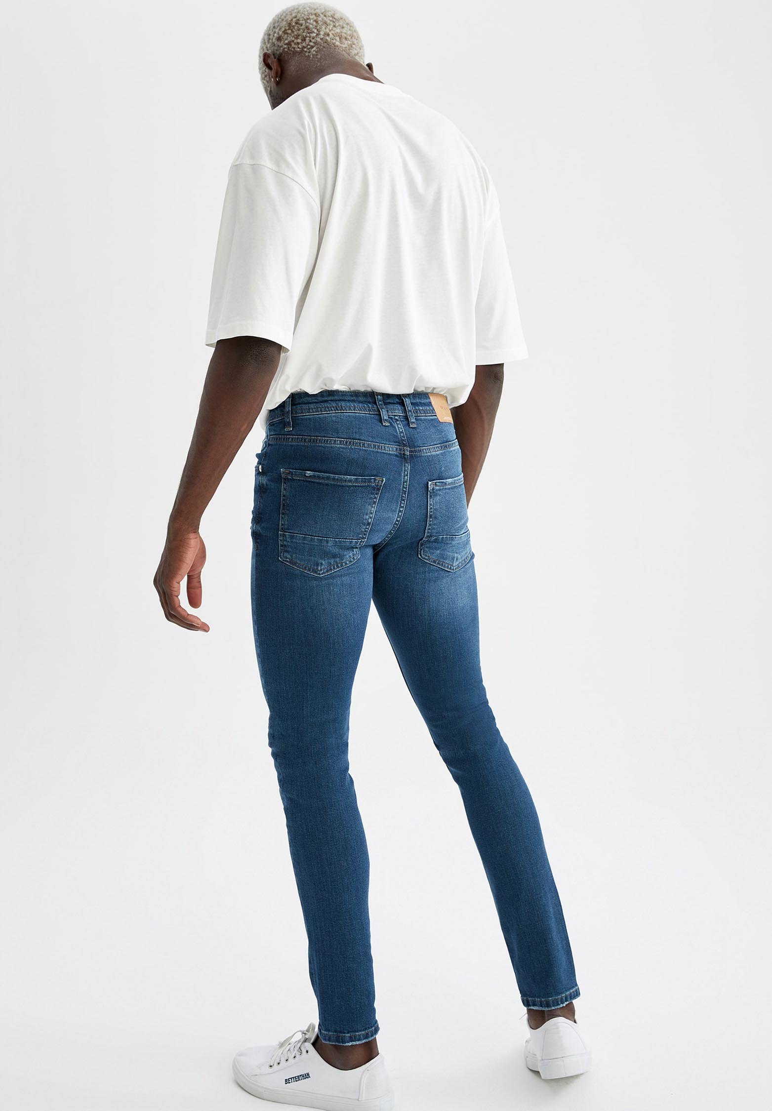 DeFacto SLIM FIT JEANS - Prigludę džinsai - green/tamsiai žalia - Zalando.lt