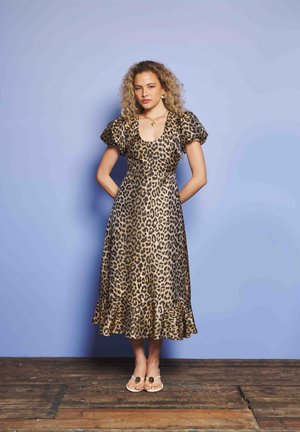 BROOKE MIDI DRESS - Rochie de zi - tan