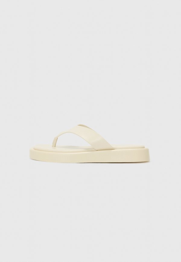 BUENA - T-bar sandals - bone
