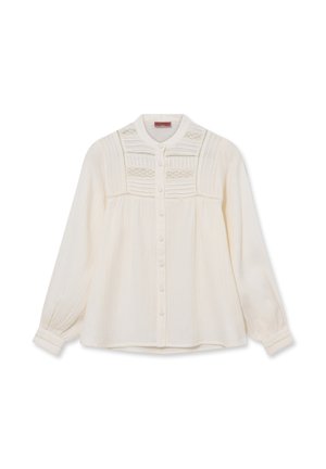 Mos Mosh, MMHSTORY LACE BLOUSE - Hemdbluse - ecru