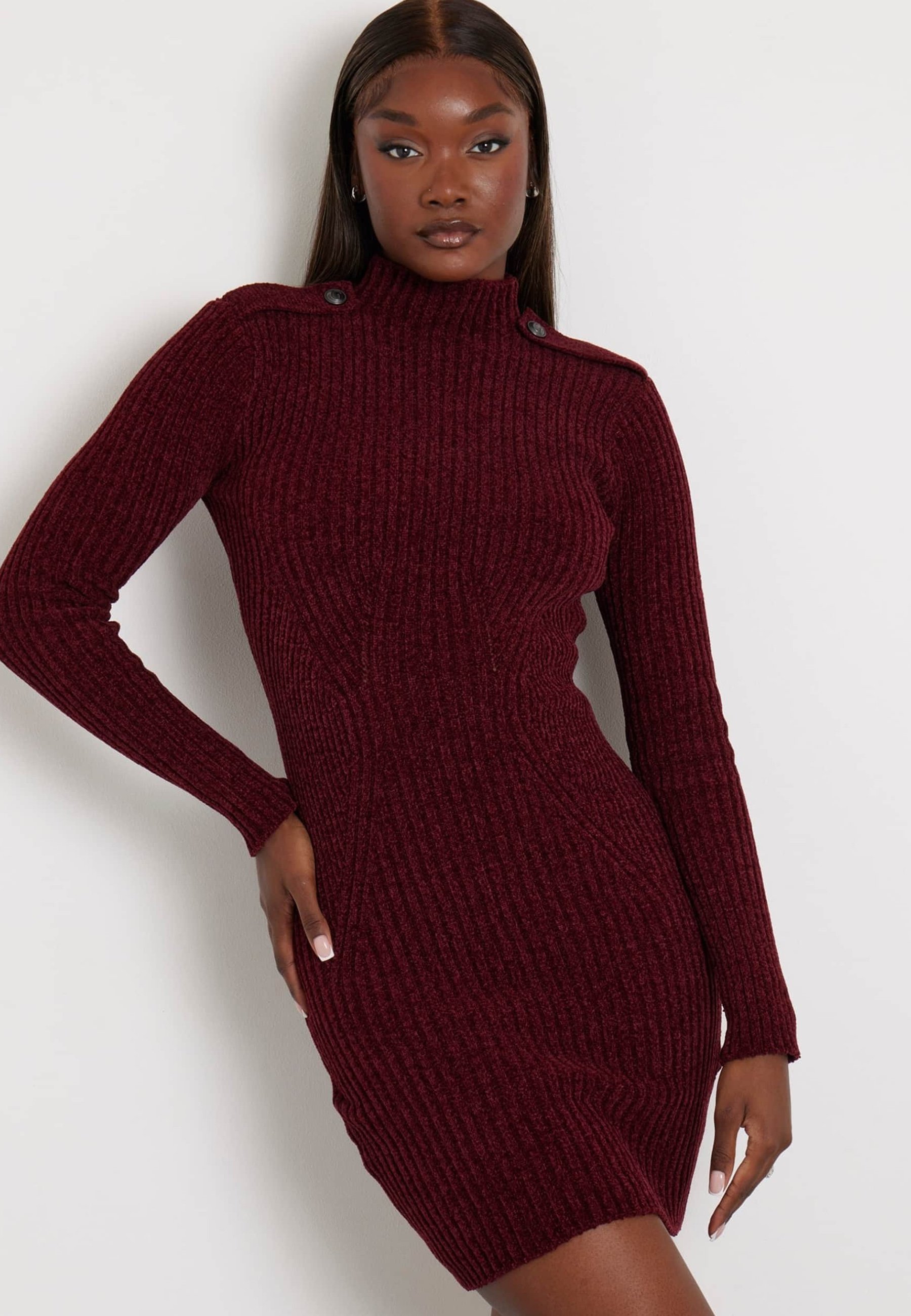 Guess Shift dress - bordeaux - Zalando