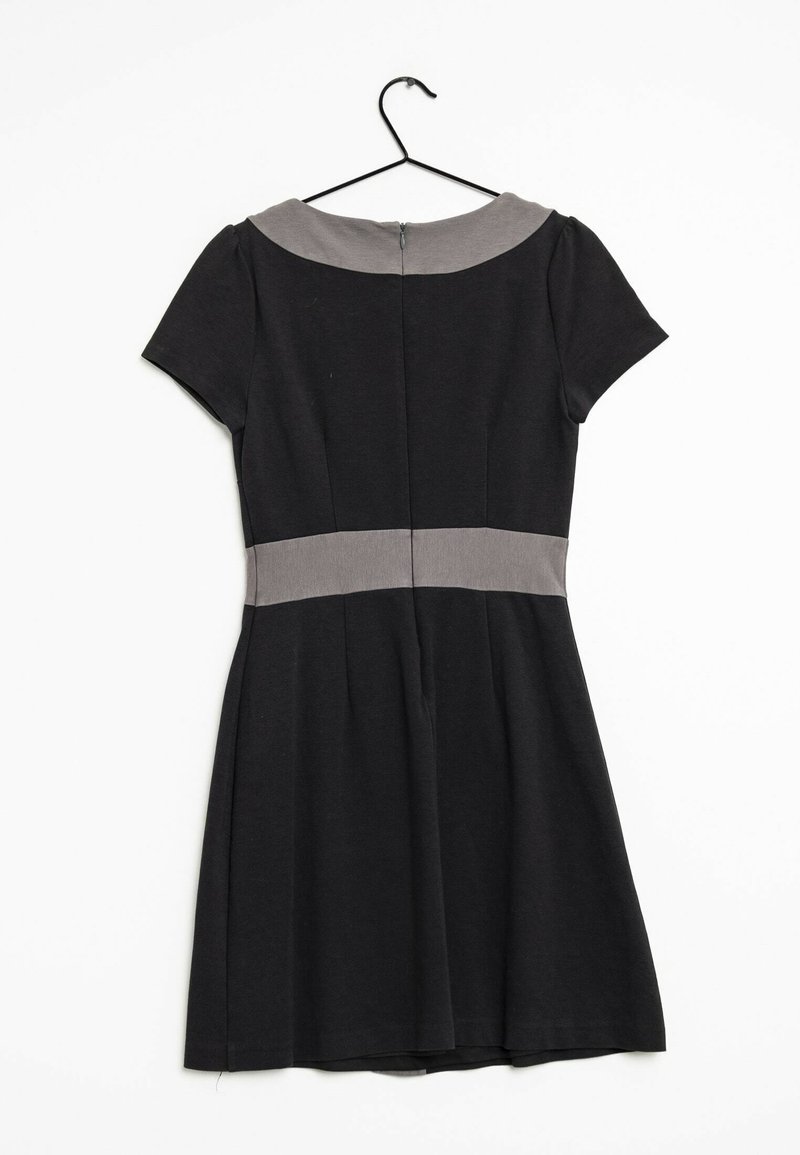 lace black halter dress Boden Women's Scoop Back Fit and Flare Dress in Black main image 1