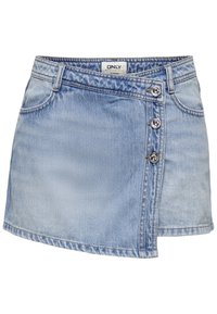 ONLLESLY - A-line skjørt - light blue denim