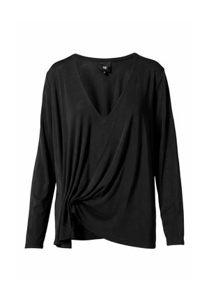NÜ Denmark, DITTE RONNIE BLOUSE - Camicetta - black