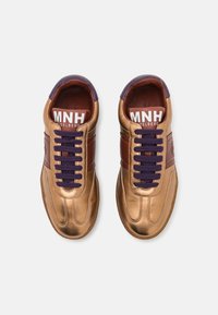 Melvin & Hamilton AMIRA 1 - Tenisky - rame/eggplant/dark brown/espresso/black