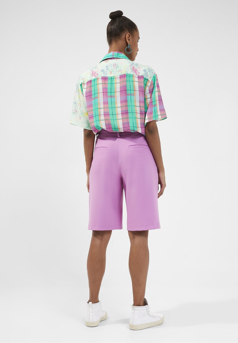 Damen Kleider | French Connection EMIKO WHISPER Shorts pink violet/pink - DZ51258 Damen Kleider | French Connection EMIKO WHISPER Shorts pink violet/pink - DZ51258