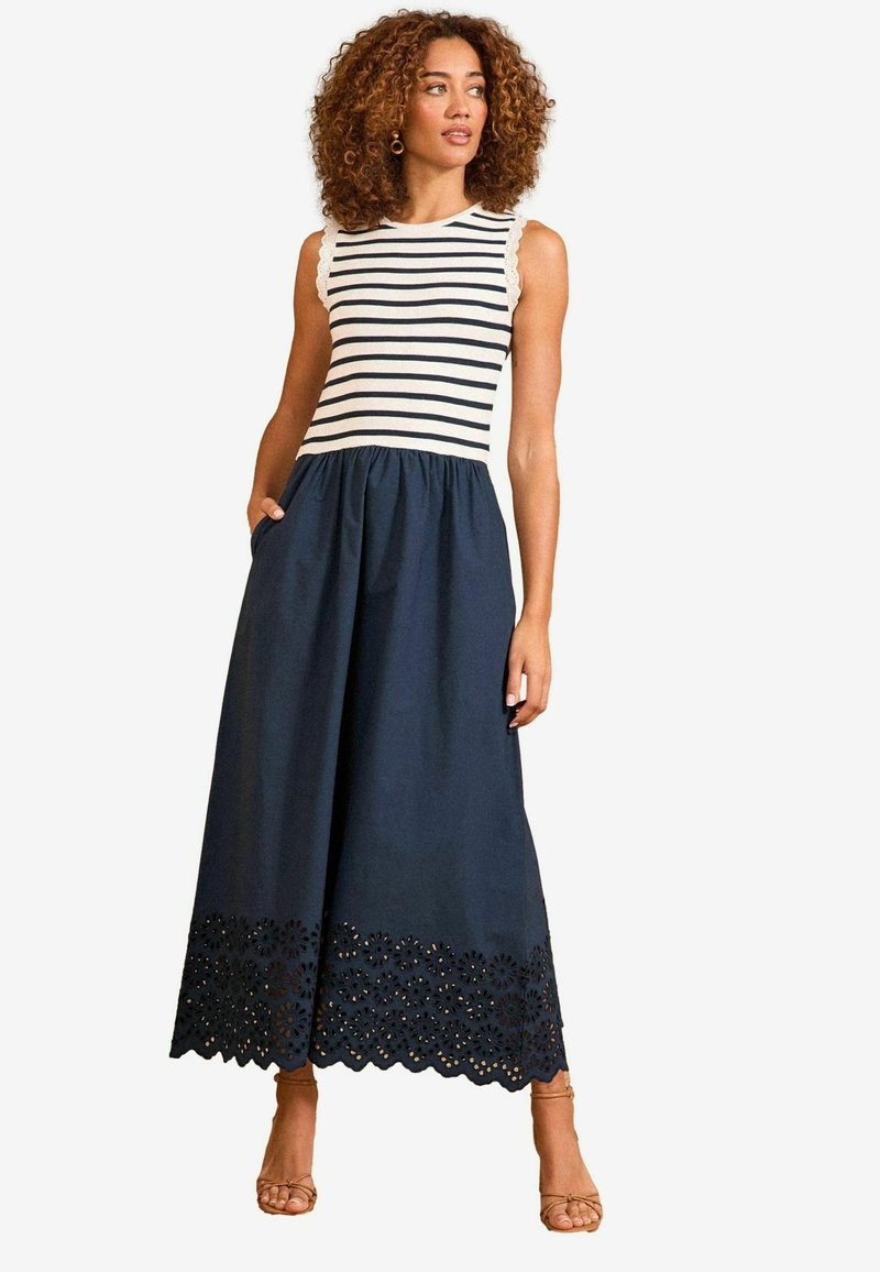 Love & Roses REGULAR FIT - Maksikleit - navy and white stripe