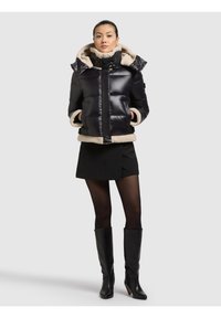 NESSIE2 - Vinterjacka - black — klänning med fickor från Zalando