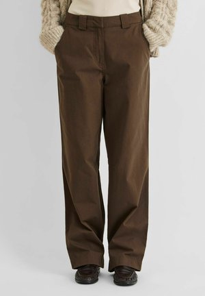 Rouge Edit, TROUSERS HIGH WAIST - Pantalon classique - canteen