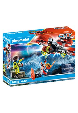 Playmobil, CITY ACTION - REDDING OP ZEE REDDINGSDRONE  - Spielzeug - multicolor