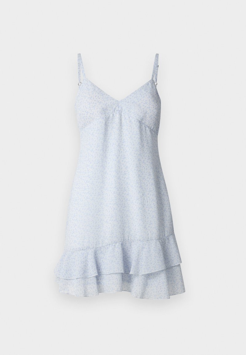 Hollister Co. Jurk lichtblauw gemêleerd