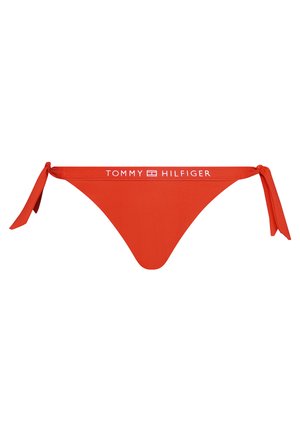 Tommy Hilfiger SIDE TIE - Slip bikini - deep orange