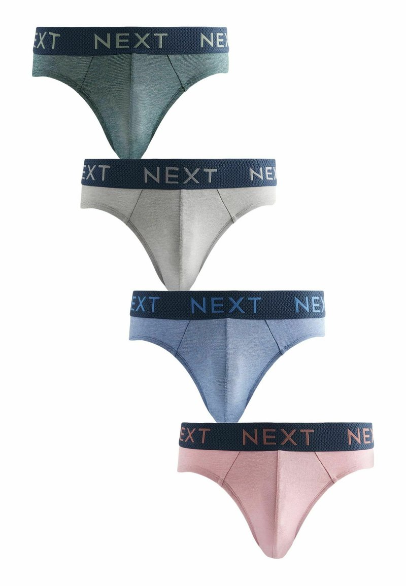Next 4 PACK - Fecskék - blue green texture
