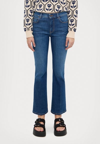 WEEKEND MaxMara RAPALLO - Traperice ravnih nogavica - blu