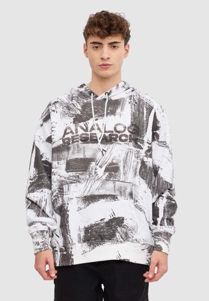 ANALOG - Jersey con capucha - blanco