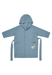 Sterntaler DINO REXI - Dressing gown - dunkelblau meliert