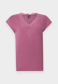 VMBELLA  - T-shirt imprimé - rose brown