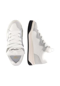 Ed Hardy LASERFLIP LOW - Zapatillas skate - white/light/grey