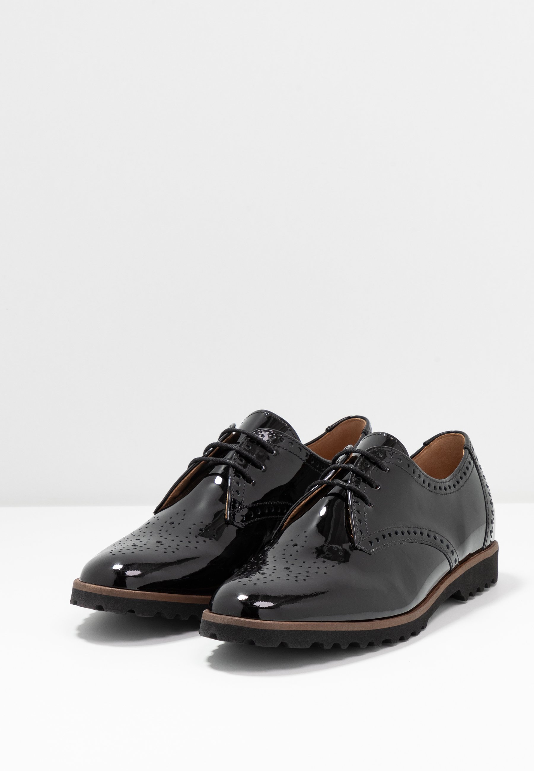 Gabor Snøresko schwarzcognac Zalando.no Gabor Snøresko schwarzcognac Zalando.no