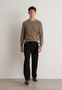 BOSS TAYIL - Alkalmi belebújós cipők - dark brown