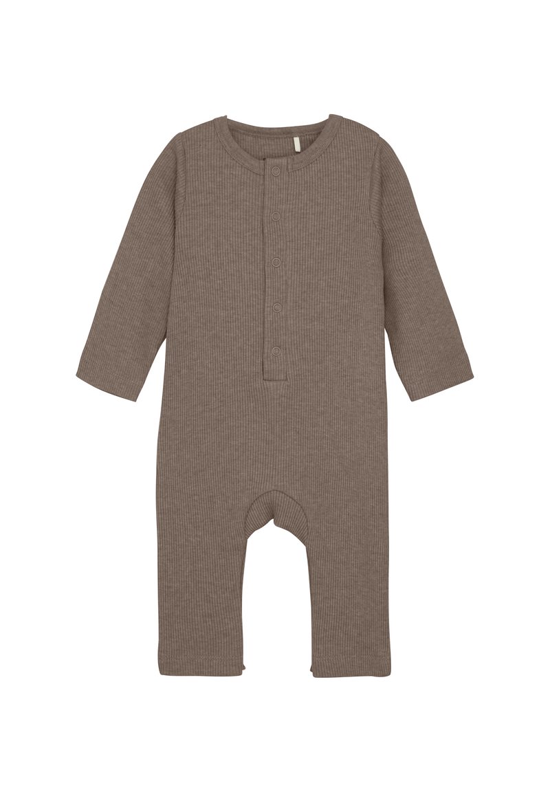 FIXONI Jumpsuit - deep taupe