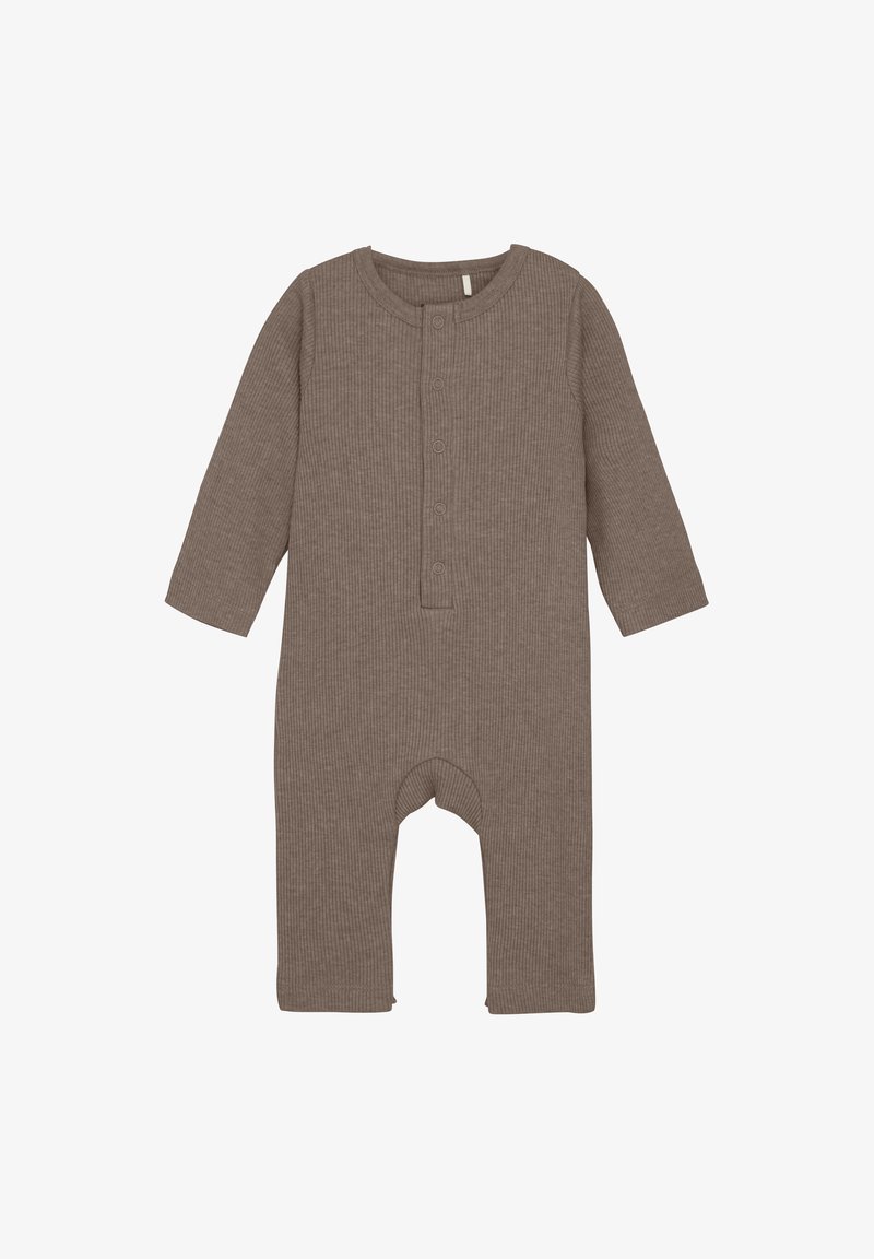 FIXONI Jumpsuit - deep taupe