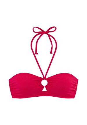 s.Oliver, S.OLIVER BANDEAU-BIKINI-TOP - Bikini top - rot