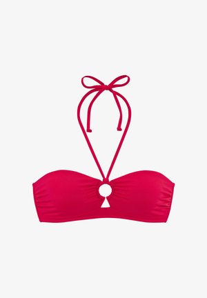 s.Oliver, S.OLIVER BANDEAU-BIKINI-TOP - Bikini top - rot