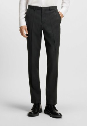 HESTEN - Suit trousers - dark grey eight