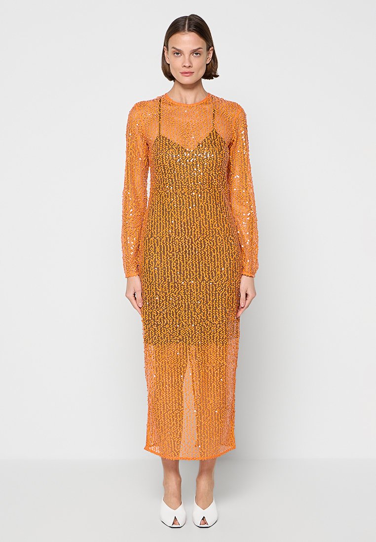 Samsøe Samsøe Cocktailjurk oranje