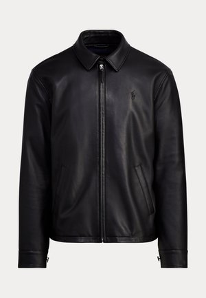 Polo Ralph Lauren, THE BAYVILLE LEATHER JACKET - Кожено яке - black