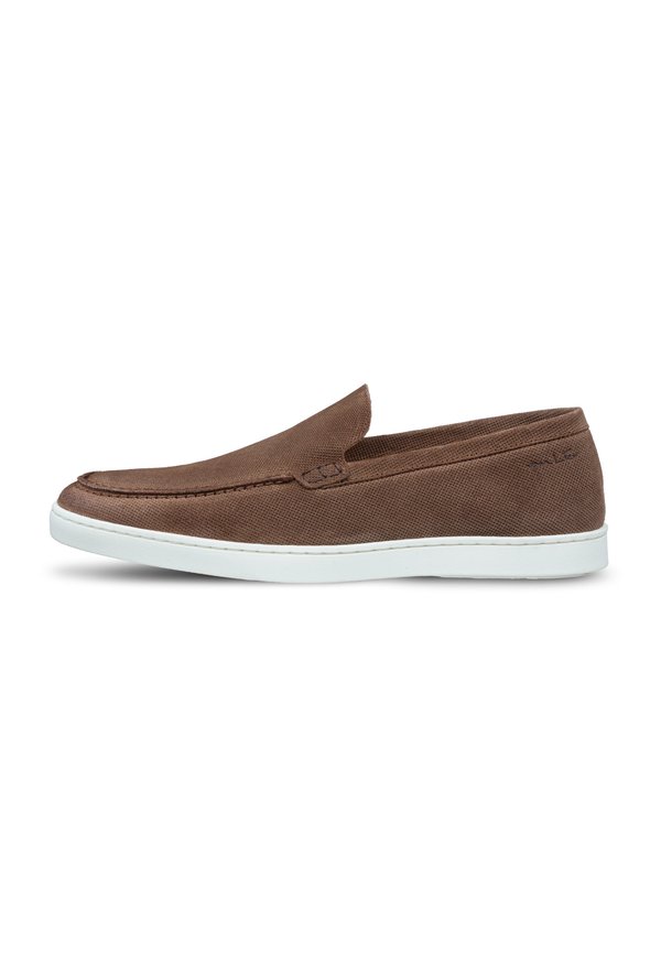 Slipper - cognac