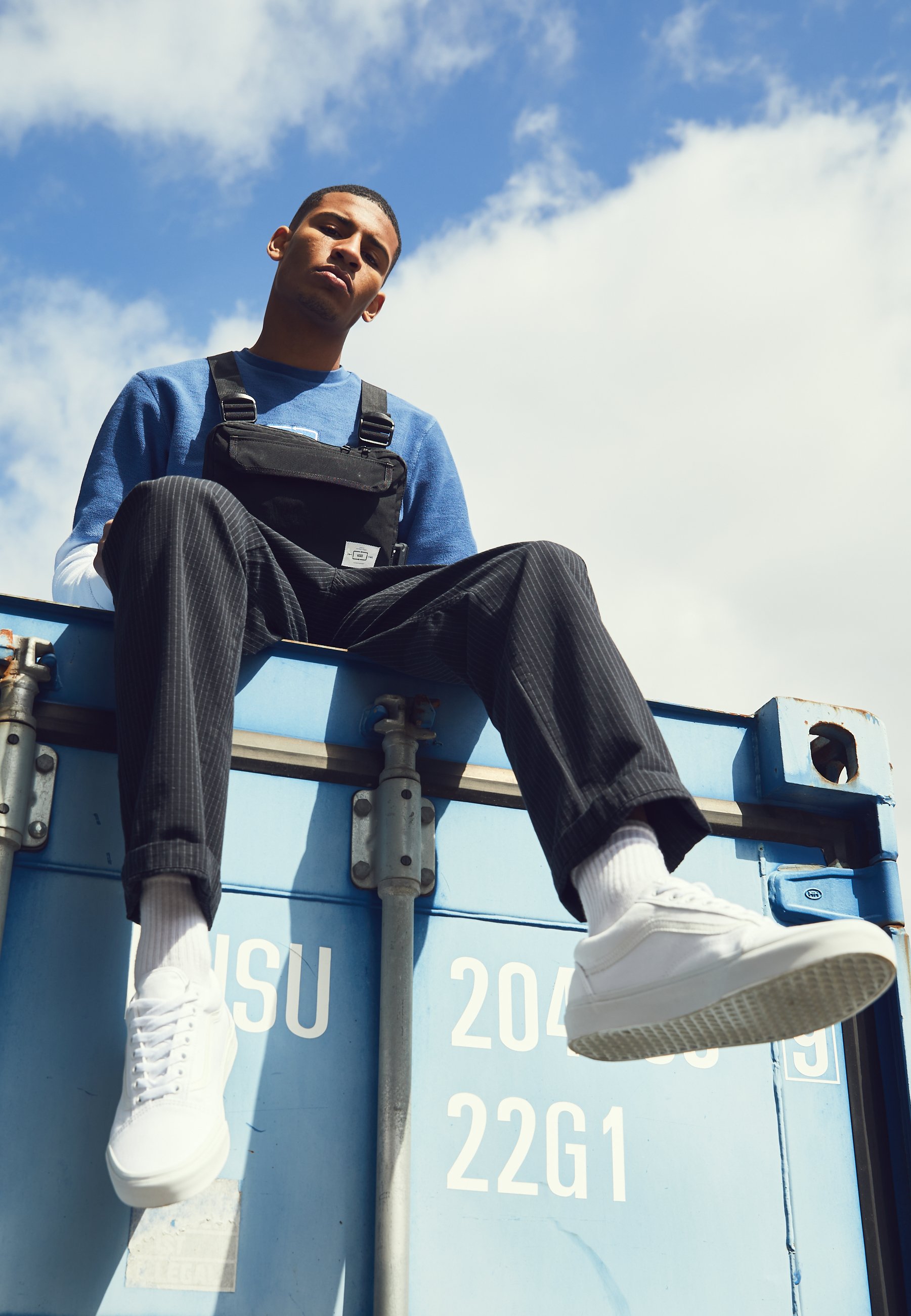 Vans UA OLD SKOOL - Zapatillas - true white/blanco - Zalando.es