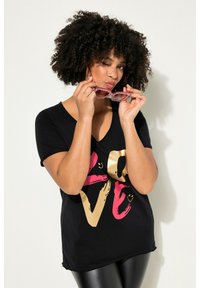 Angel of Style Printtipaita - black