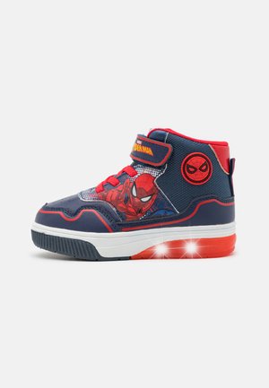 Friboo SPIDER-MAN BLINKING SHOES - Sneakers high - dark blue