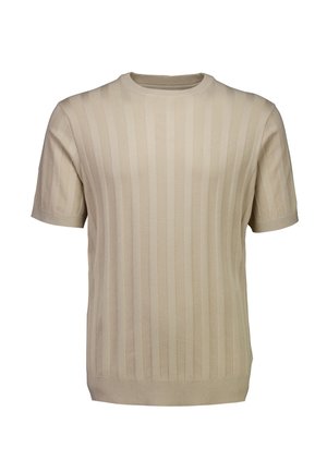 CREW NECK - T-shirt basic - stone