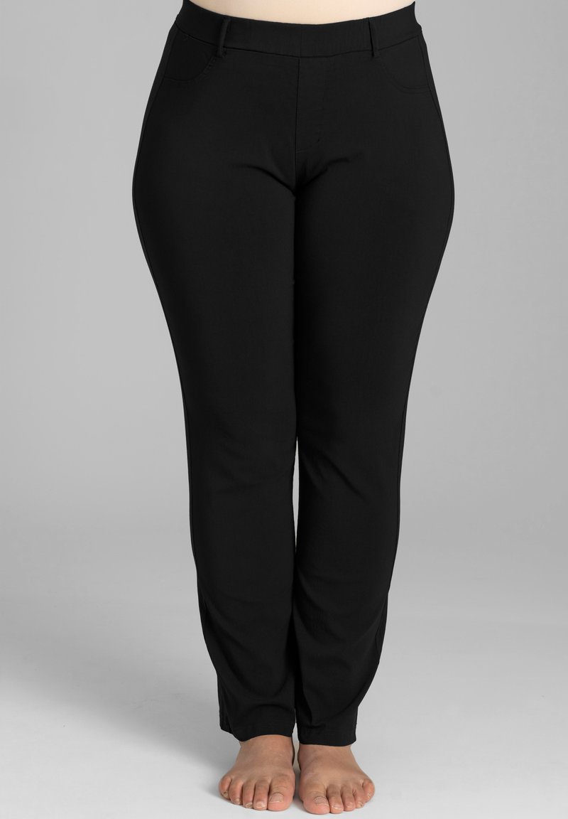 Sandgaard Copenhagen bengalin wide pants black main image 1