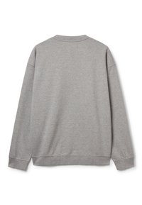 United Colors of Benetton WITH LOGO PATCH - Felpa - grey
