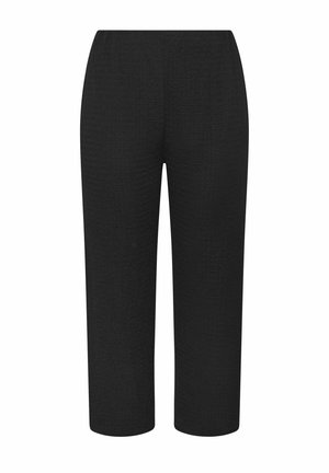 Yours Clothing, WOMEN'S WIDE LEG TROUSERS - Bukser - black
